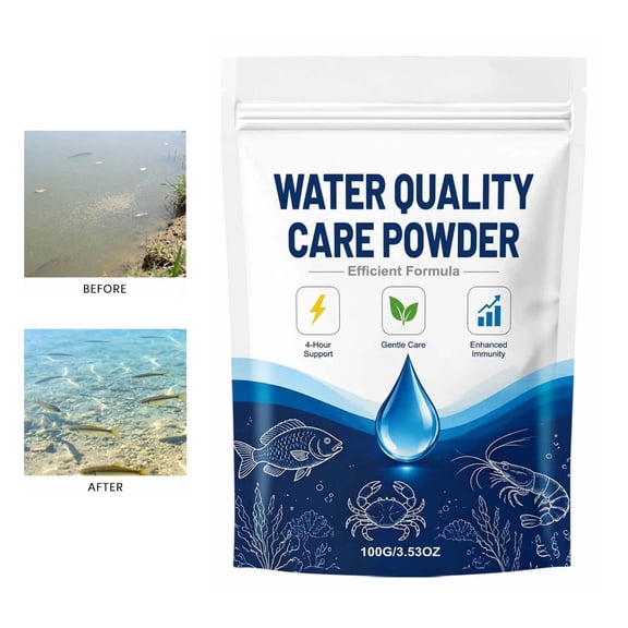Powder Pro Formula for Pond, Water Purification Powder for Water Clarification Powder Care Powder for Water Care