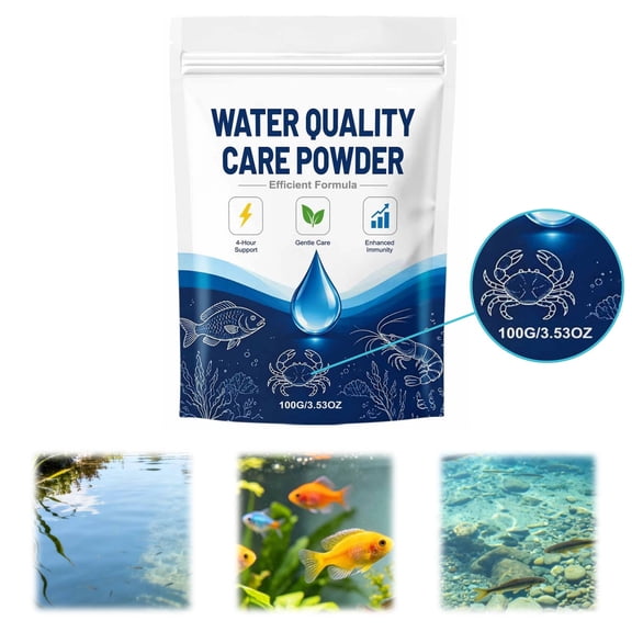 Powder Pro Formula for Pond, Water Purification Powder for Water Clarification Powder Care Powder for Water Care