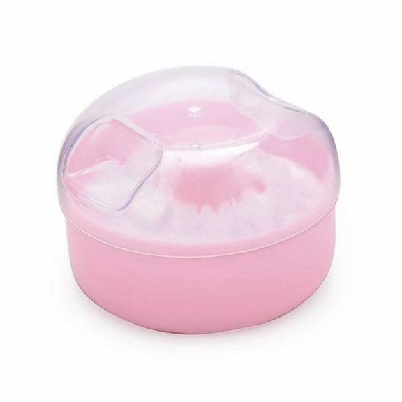 Powder Puff Box Awwp Clear Out Stock Container Powder Cosmetic Puff Sponge Soft Face Case Body Box Beauty Tools, Beauty Instrument Pink Beauty Tools