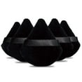 thumbnail image 1 of Powder Puff Southwit 6 Pieces Powder Puff Face Soft Triangle Makeup Puff for Loose Powder Mineral Powder Body Powder Velour Cosmetic Foundation Blender Sponge Beauty Makeup Tools(Black), 1 of 5
