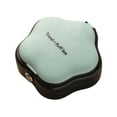 thumbnail image 1 of Powder Puff Storage Case, Breathable Makeup Sponge Container with Mirror Dust-proof Travel Cosmetic Box for Students and Daily Beauty, Blue, 1 of 4