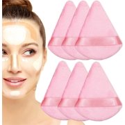 Powder Puff Triangle | Body Powder Foundation Blender Makeup Sponge Puff | Eye Makeup Wedges Beauty Puff Tools with Strap