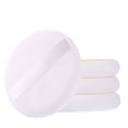 thumbnail image 1 of Powder Puff for Body Powder, Ultra Soft Large Velour Body Loose Powder Puff, 4.13 inch, White, Round, 1 of 5