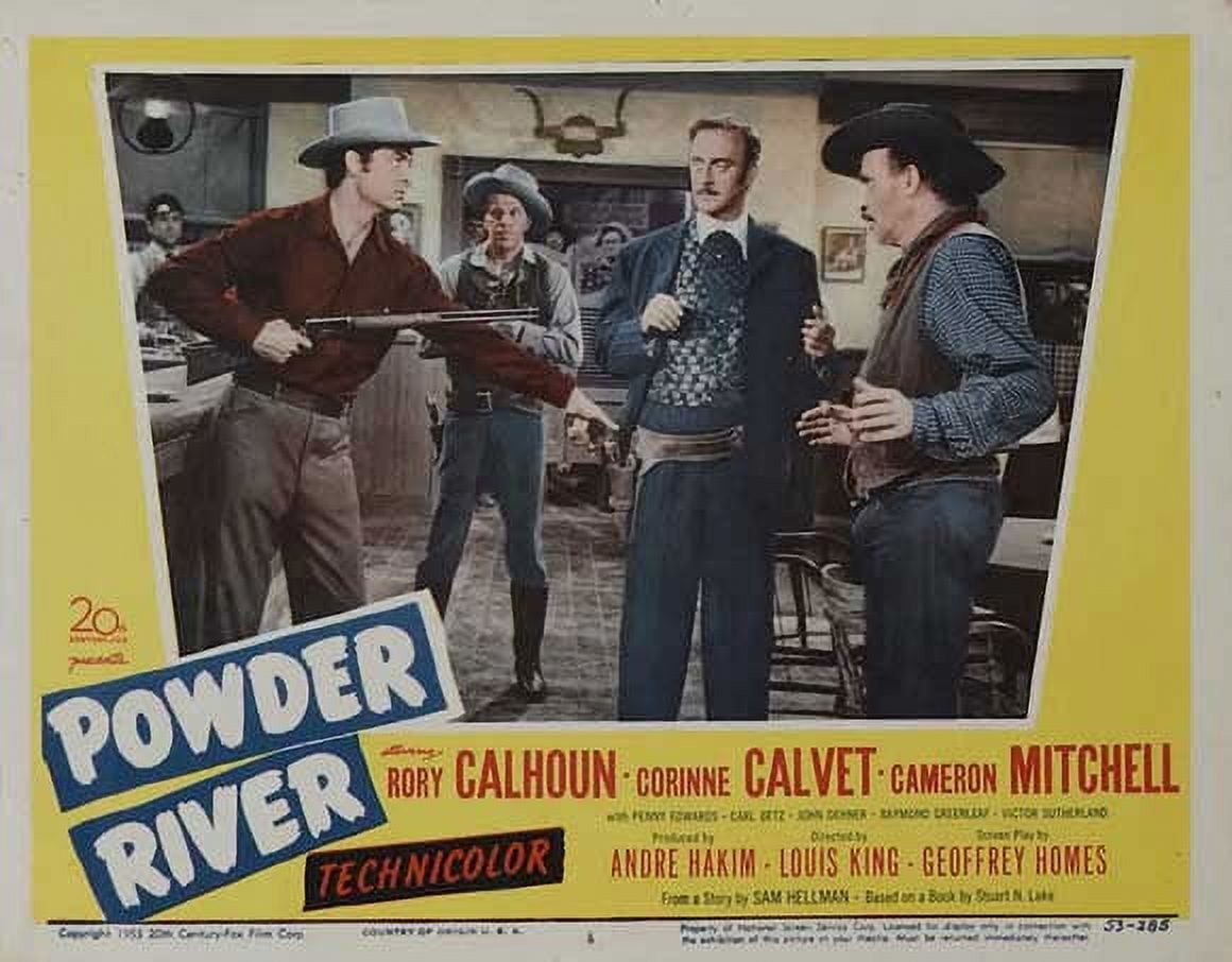 Powder River movie POSTER (Style G) (11" x 14") (1953)
