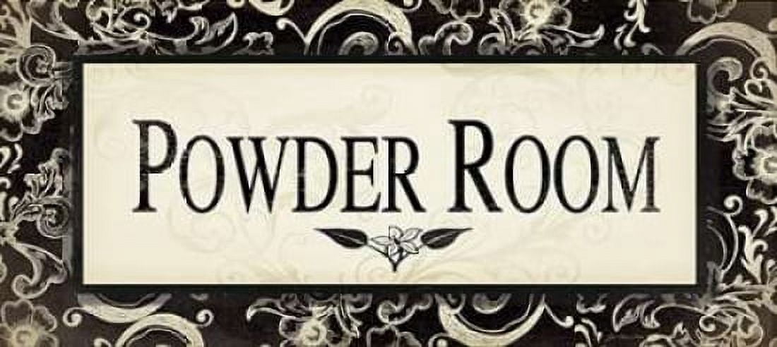 Powder Room Canvas Art - Jo Moulton (10 x 20)