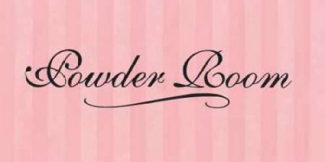 Powder Room Canvas Art - Stephanie Marrott (10 x 20)