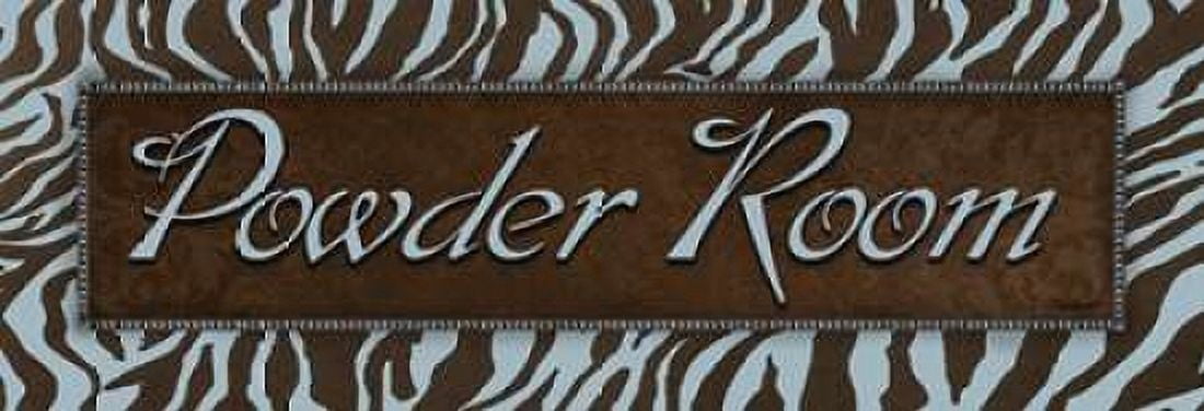 Powder Room Canvas Art - Todd Williams (24 x 48)