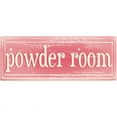 thumbnail image 1 of Powder Room Metal Sign, 1 of 1