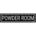 thumbnail image 1 of Powder Room Metal Tin Sign Wall Decor Room Home Bathroom Bedroom Outdoor Garage Man Cave Garden Bar Signs Decoration 6x16 Inches, 1 of 4
