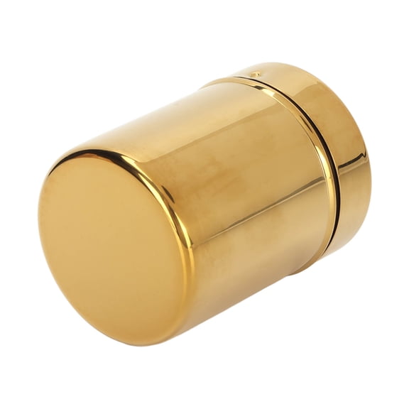 Powder Sugar Shaker, Rust Resistance Screw On Top Gold Powder Shaker For Home