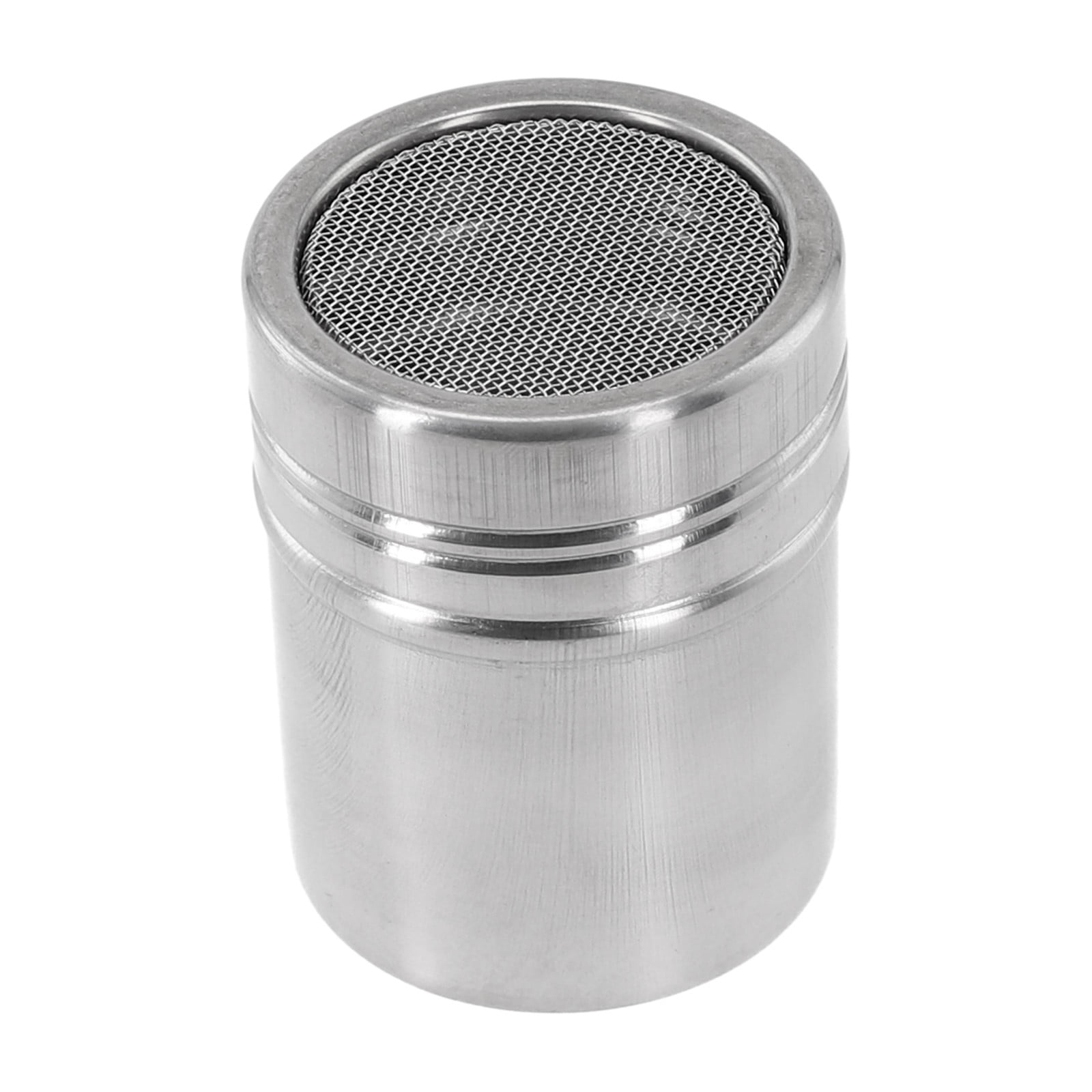 Powder Sugar Shaker- Stainless Steel Fine Mesh Shaker Cinnamon Icing ...