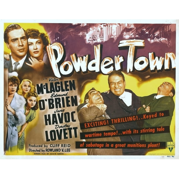 Powder Town Movie Poster Masterprint