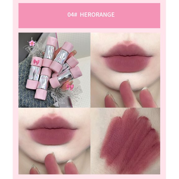Powder Yu Soft Mist Lip Mud Lasting Makeup Color Velvet Mist Surface Is Not Easy To Fade Matte White Lip Glaze