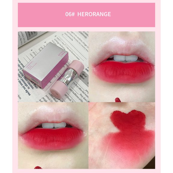 Powder Yu Soft Mist Lip Mud Lasting Makeup Color Velvet Mist Surface Is Not Easy To Fade Matte White Lip Glaze