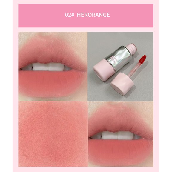 Powder Yu Soft Mist Lip Mud Lasting Makeup Color Velvet Mist Surface Is Not Easy To Fade Matte White Lip Glaze