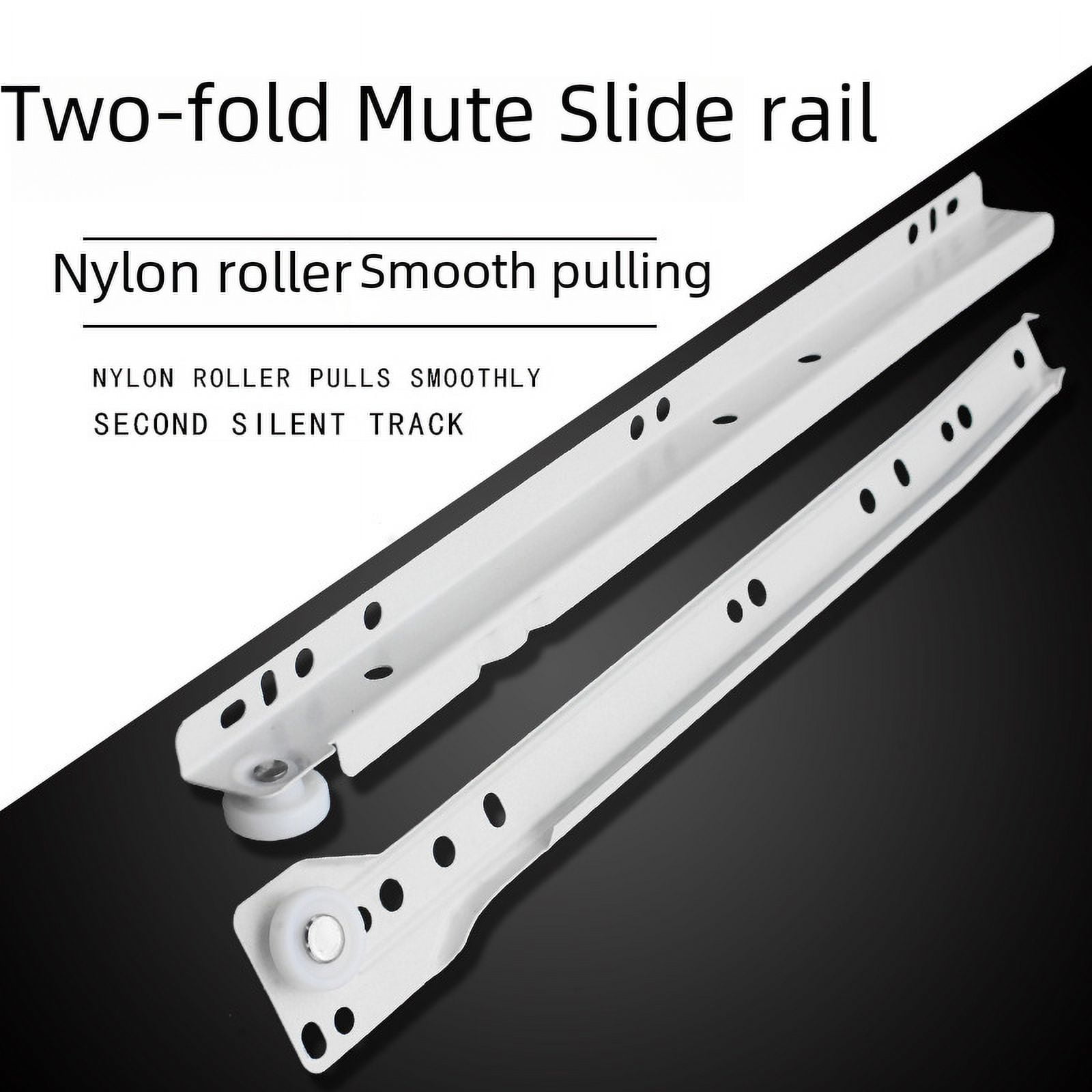Powder rail powder spraying slide rail roller automatic slide mute two