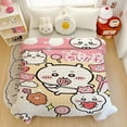 thumbnail image 1 of Powdered Chiikawa blanket cartoon milk velvet thickened office lunch blanket household sofa cover blanket, 1 of 10