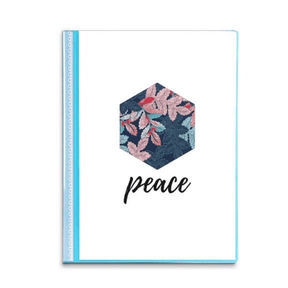 Powdered  Drawing Art  Book Sheet Protectors Portfolio Binder Folder