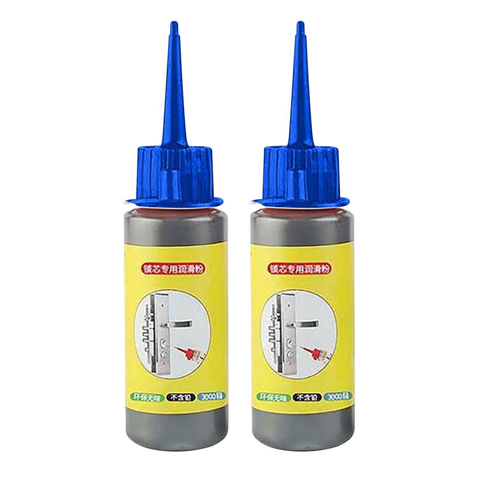2PC Powdered Graphite Lubricant Small Tube, Graphite Powder For Locks