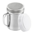 thumbnail image 1 of Powdered Sugar Shaker Duster, 1 Pc Cinnamon Sugar Shakers with Lid and Handle, Fine Mesh Stainless Steel Dredge for Baking Soda Flour Cinnamon Cocoa, 2.36x3.14 Inch, Silver, 1 of 9