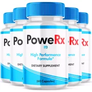 PoweRx - Mens Vitality and Energy Support Pills 5 Pack