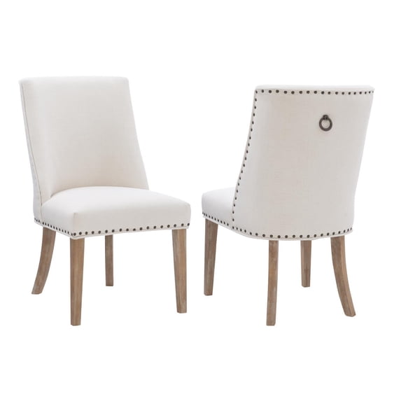 Powell Adler Set Of Two Dining Chair With Natural Finish D1346D20SCNN