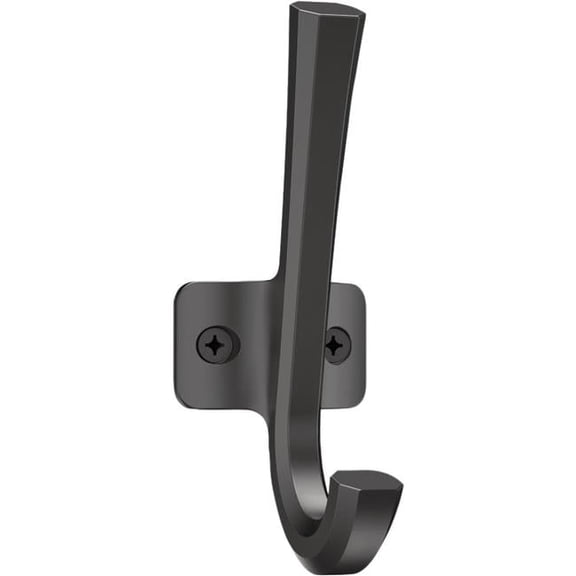 Powell Angled Hook, Matte Black
