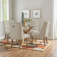 thumbnail image 1 of Powell Augusta 5-Piece Dining Set, Natural/Natural, 1 of 7