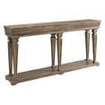 thumbnail image 1 of Powell Benjamin Long Console Table with Shelf, Weathered Driftwood, 1 of 15