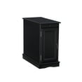 thumbnail image 1 of Linon Bartow Multi Function Storage Accent Table Charging Station in Black Wood, 1 of 22