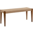 thumbnail image 1 of Cadence Dining Bench Brown, 1 of 6