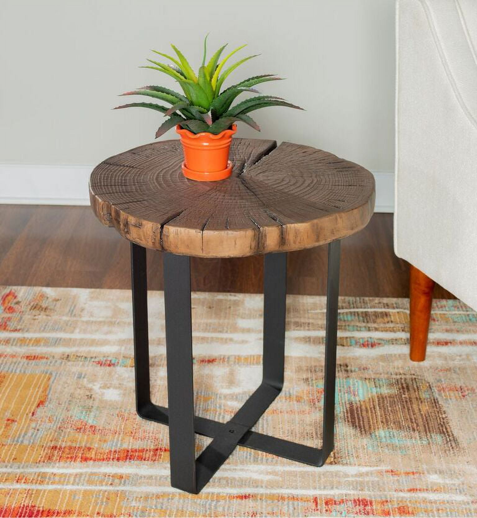 Powell Cypress Side Table Ash