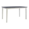 thumbnail image 1 of Powell Drew Counter Height Dining Table, White, 1 of 8