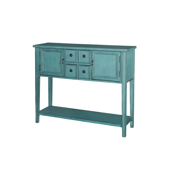 Powell Duplin Console, Blue