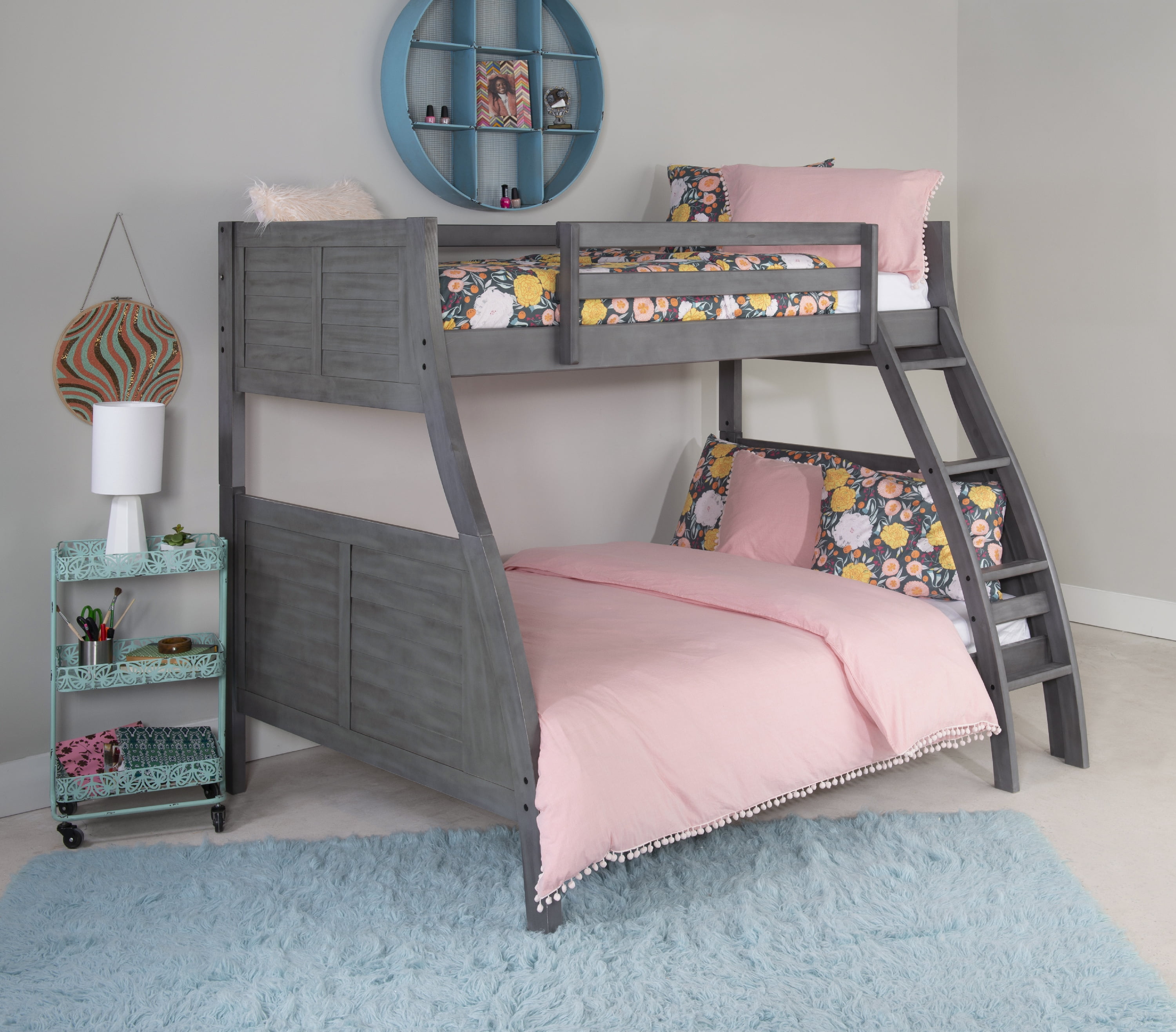 Powell Easton Bunk Bed, Multiple Finishes - Walmart.com