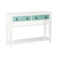 thumbnail image 1 of Powell Elliana Console Table, White, 1 of 2