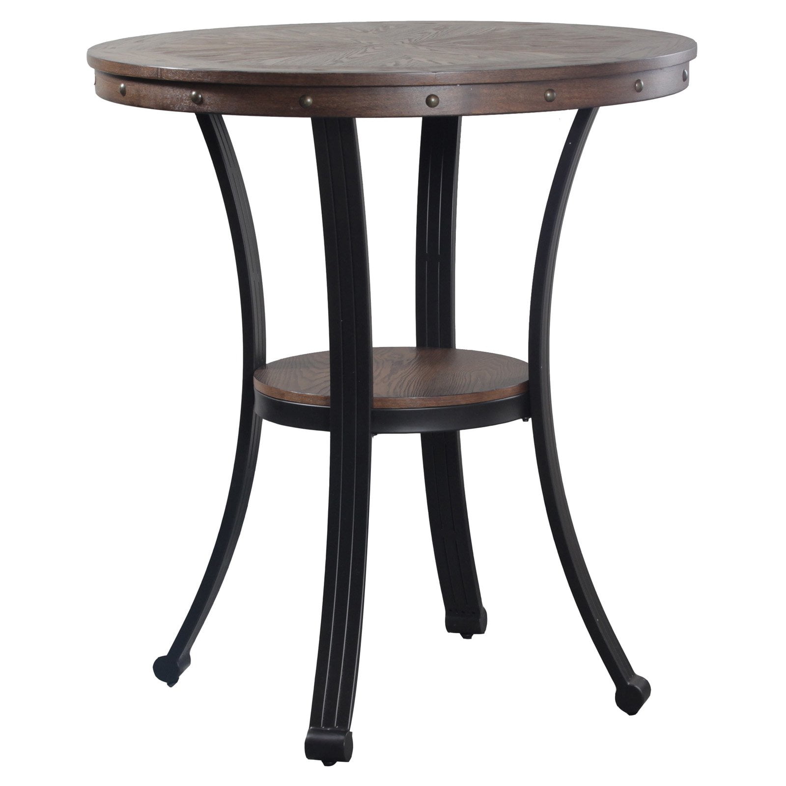 Powell Franklin Pub Table Dark Brown