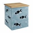 thumbnail image 1 of Gareth Fish Table Blue, 1 of 6
