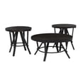 thumbnail image 1 of Powell Gerald 3-Piece Round Metal Occasional Table Set, Gray, 1 of 16