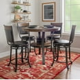 thumbnail image 1 of Powell Holloway 5-Piece Dining Set, Rustic Umber, 1 of 13