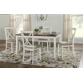 thumbnail image 1 of Powell Jane Brown 5 Piece Dining Set, 1 of 7