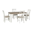 thumbnail image 1 of Powell Jane Brown 5 Piece Dining Set, 1 of 15