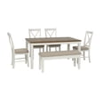 thumbnail image 1 of Powell Jane Brown 6 Piece Dining Set, 1 of 21