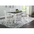 thumbnail image 1 of Powell Jane 5-Piece Dining Set, Seats 4, Gray and Smokey White, 1 of 9