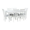 thumbnail image 1 of Powell Maggie 7-Piece Dining Set, White, 1 of 11