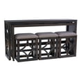 thumbnail image 1 of Powell Malfoy 5-Piece Nesting Console Table Set, 1 of 13