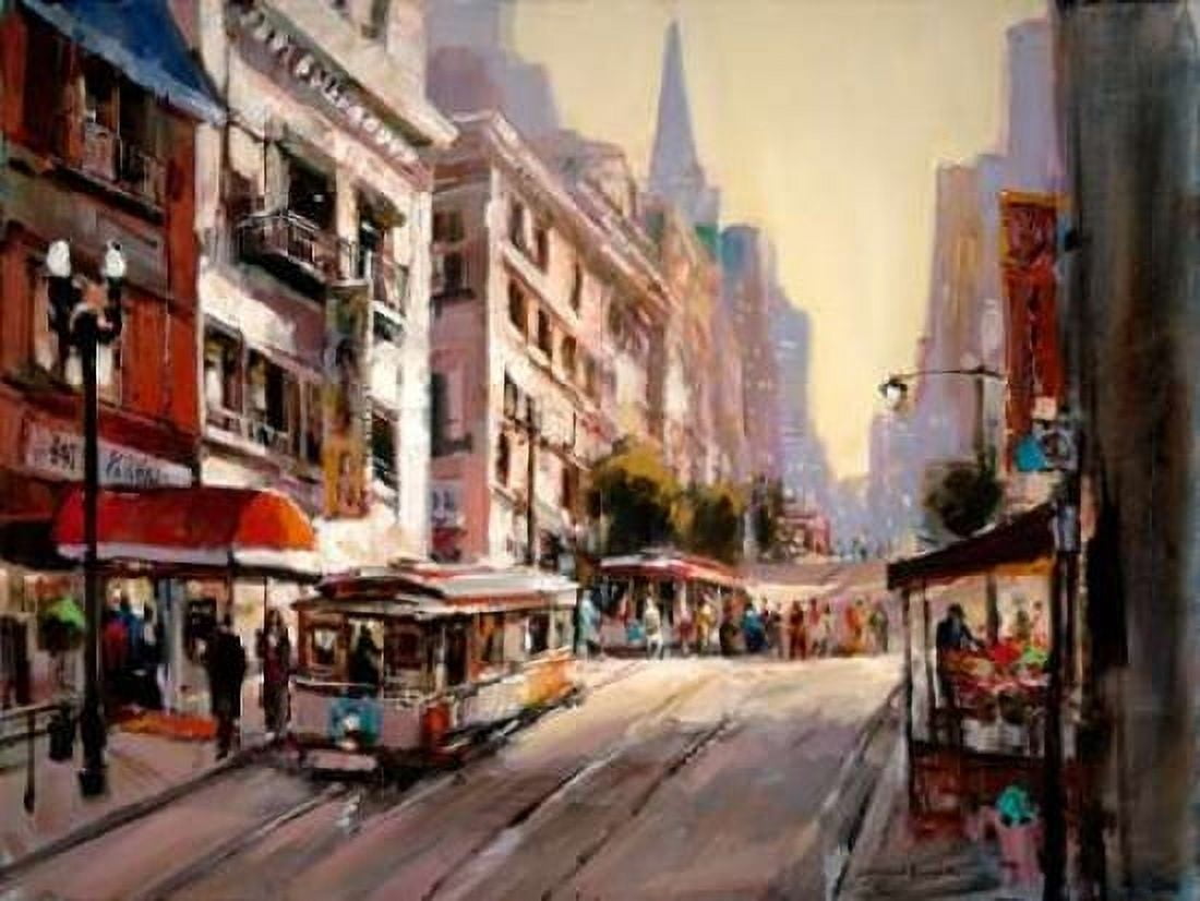 Powell Mason Line Canvas Art - Brent Heighton (22 x 28)