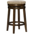 thumbnail image 1 of Maya Swivel Counter Stool, Walnut 25", 1 of 11