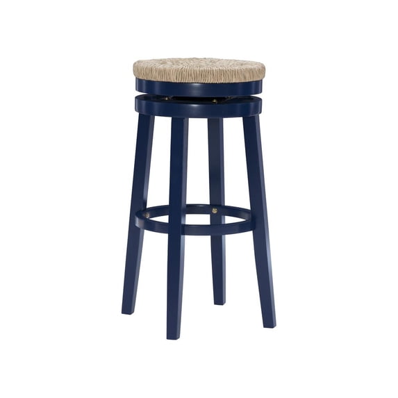 Powell Morgan Barstool Navy Blue