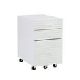 thumbnail image 1 of Powell Nixon 3-Drawer File Cabinet, Pure White, 1 of 18